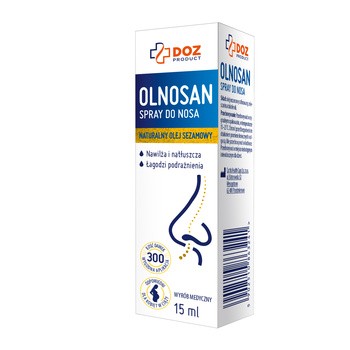 DOZ PRODUCT Olnosan, spray do nosa, 15 ml