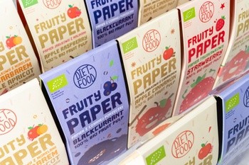 Diet-Food, Bio Papier Owocowy Czarna Porzeczka, 25 g