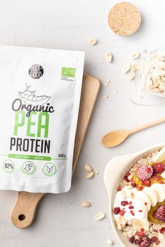 Diet-Food, Organic Pea Protein, białko z grochu, 200 g