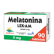 Melatonina Lek-AM, 5 mg, tabletki, 90 szt.