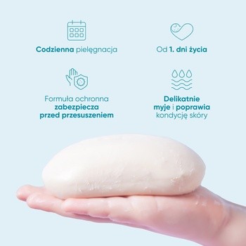 Oillan Derm+, mydło natłuszczające, 100 g