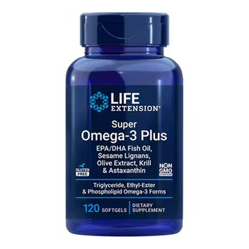 Life Extension Super Omega-3 Plus, kapsułki, 120 szt.