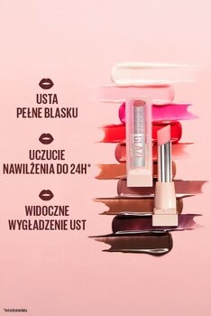 Maybelline Lifter Glaze, olejkowy balsam do ust, 004 Cherry Swirl, 2,8 g
