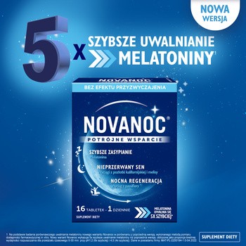 Novanoc Potrójne Wsparcie, tabletki, 16 szt.
