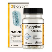 Biorythm Magnez B6, kapsułki o przedłużonym uwalnianiu, 30 szt. https://azcdn.doz.pl/image/d/product/9226b454-scale-180x180.png