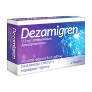 Dezamigren, 12,5 mg, tabletki powlekane, 2 szt.