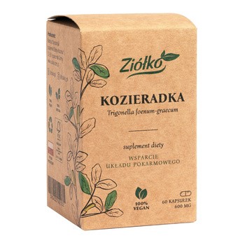 Ziółko Kozieradka, kapsułki, 60 szt.