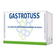 Gastrotuss, tabletki do żucia na refluks, 24 szt.        