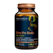 DoctorLife Pro+Pre Biotic Dla Dzieci, kapsułki, 60 szt.