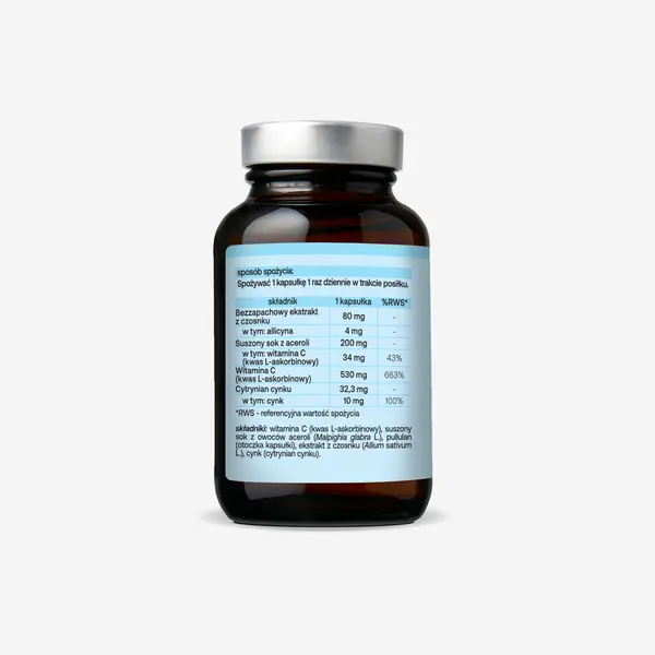 Комплекс для иммунитета ForMeds Prenacaps Immuno, чеснок, витамин C и цинк, для беременных, 60 капсул — фото 2