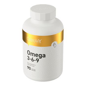 OstroVit Omega 3-6-9, kapsułki miękkie, 90 szt.