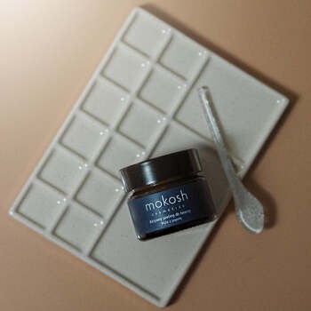 Mokosh, aktywny peeling do twarzy, róża z jagodą, 15 ml