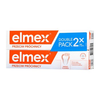 Zestaw Promocyjny Elmex, Przeciw Próchnicy, pasta do zębów, 75 ml x 2 opakowania