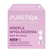 Puretiqa Probiotic Touch Kropla Wygładzenia, krem do twarzy na noc, 50 ml