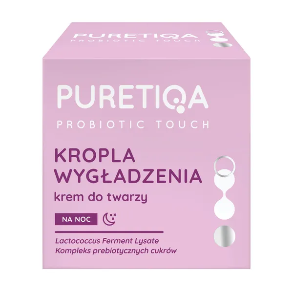 Ночной крем для лица Puretiqa Probiotic Touch разглаживающий, восстанавливающий, 50 мл