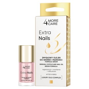 More4care extra nails, zmysłowy olejek do skórek i paznokci, 10 ml