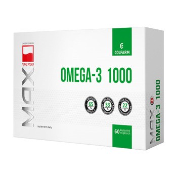 Max Omega-3 1000, kapsułki, 60 szt.