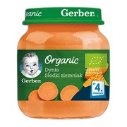 Gerber Organic, przecier dynia słodki ziemniak, 4 m+, 125 g https://azcdn.doz.pl/image/d/product/8b23cb0f-scale-180x180.png