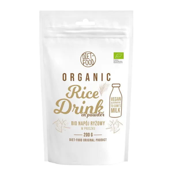Bio napój ryżowy w proszku 200g [Diet-Food] - Diet-Food