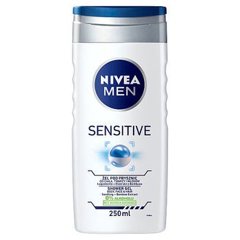 Nivea Men Sensitive, żel pod prysznic, 250 ml