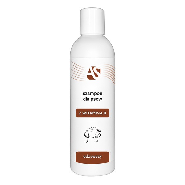 AS AS Szampon odżywczy z witaminą B dla psów, 250 ml