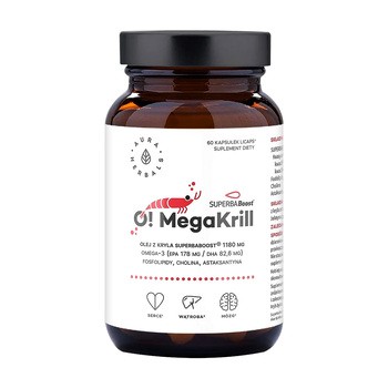 Aura Herbals OMegaKrill, olej z kryla 1180 mg, kapsułki, 60 szt.
