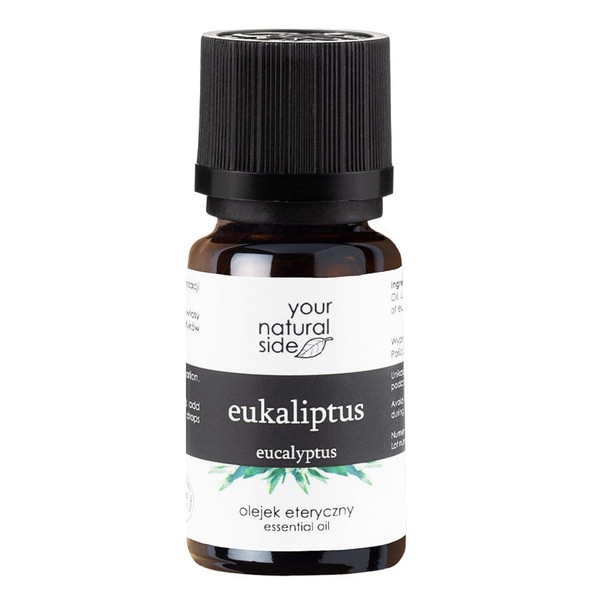 Your Natural Side Your Natural Side, olejek eteryczny, eukaliptus, 10 ml — Składniki i ocena