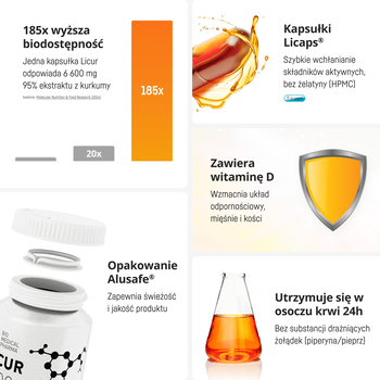 Licur 7000 z witaminą D, kapsułki twarde, 30 szt.