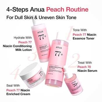 Anua Peach 70% Niacin, serum rozjaśniające, 30 ml