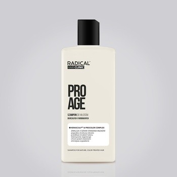 Farmona Radical Hair Clinic ProAge, szampon do włosów dojrzałych i farbowanych, 300 ml