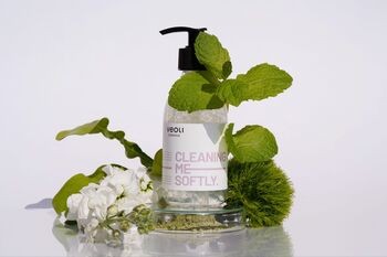 Veoli Botanica Cleaning Me Softly, żel nawilżająco-łagodzący do mycia twarzy, 190 ml
