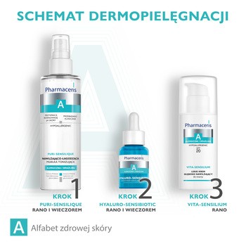 Pharmaceris A Hyaluro-Sensibiotic, serum intensywnie nawilżające, 30 ml