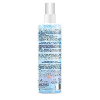 Jantar Sun, dwufazowa woda termalna do twarzy i ciała, SPF 25, 200 ml