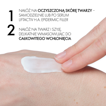 Vichy Liftactiv H.A., przeciwzmarszczkowy krem ujędrniający z kwasem hialuronowym, bezzapachowy, 50 ml