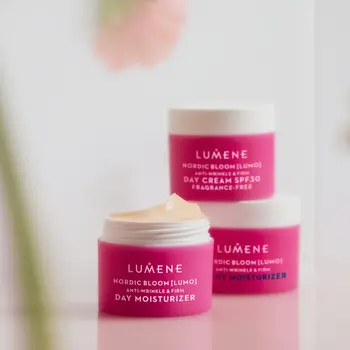 Lumene Nordic Bloom [Lumo] Anti-Wrinkle & Firm Day Moisturizer, nawilżający krem przeciwzmarszczkowy na dzień, 50 ml