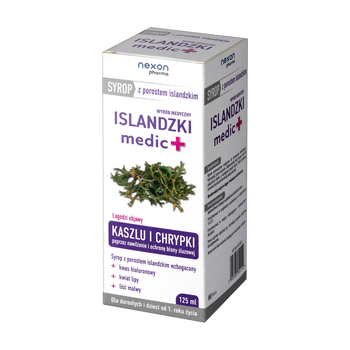 Islandzki medic+, syrop, 125 ml