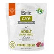 Brit Care Dog Hypoallergenic Adult Small Breed, hipoalergiczna karma dla dorosłych psów małych ras, jagnięcina, 1 kg