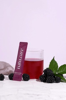 Natu Care Premium Collagen 5000 mg, saszetki z proszkiem, smak jeżyna, 30 szt.