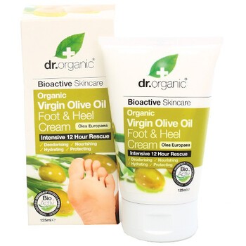 Dr Organic Virgin Olive Oil, krem do stóp z organiczną oliwą z oliwek, 125 ml