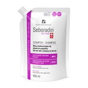 Seboradin Oily Hair, szampon do włosów przetłuszczających się i skłonnych do wypadania, refill, 400 ml