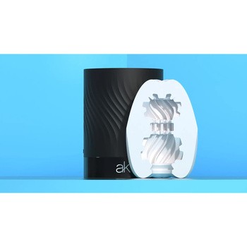 After Kiss Masturbation Egg Cherry Blossom, masturbator, wavy, 1 szt.