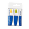 Curaprox Hydrosonic Sensitive Duo, główki szczoteczki sonicznej, żółta i zielona, 2 szt.