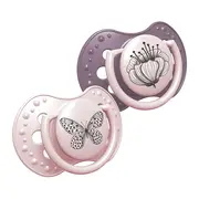 Canpol Lovi, smoczek uspokajający silikonowy, dynamiczny, Botanic Girl, 18 m+, 2 szt. https://azcdn.doz.pl/image/d/product/da322115-scale-180x180.png