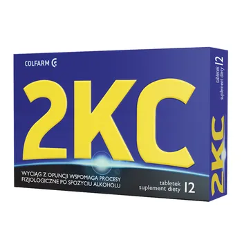 2KC Elektrolity na kaca 12 tabletek [Colfarm]
