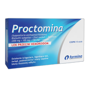 Proctomina, czopki, 10 szt.