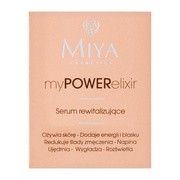 Miya Cosmetics myPOWERelixir, naturalne serum rewitalizujące, 15 ml        