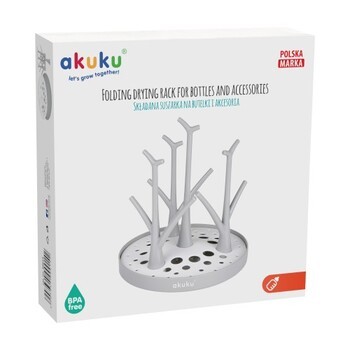 Akuku Składana suszarka na butelki i akcesoria, drzewko, 1 szt.