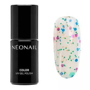NeoNail, lakier hybrydowy, Champion's Confetti, 7,2 ml