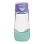 B.box, Sportowa butelka tritanowa 450 ml, Lilac Pop 1 szt.