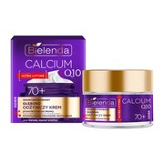 Bielenda Calcium + Q10, skoncentrowany, głęboko odżywczy krem przeciwzmarszczkowy na dzień, 70+, 50 ml        